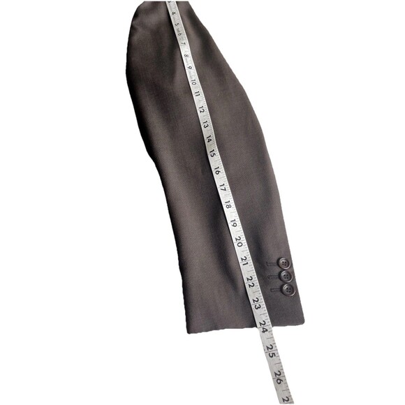 Canali Proposta Mens 38R Blazer Textured Tweed 100% Pure Wool Sport Coat Italy - Picture 13 of 15